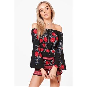 🥳50% OFF SPRING SALE🥳 NWT Boohoo Romper